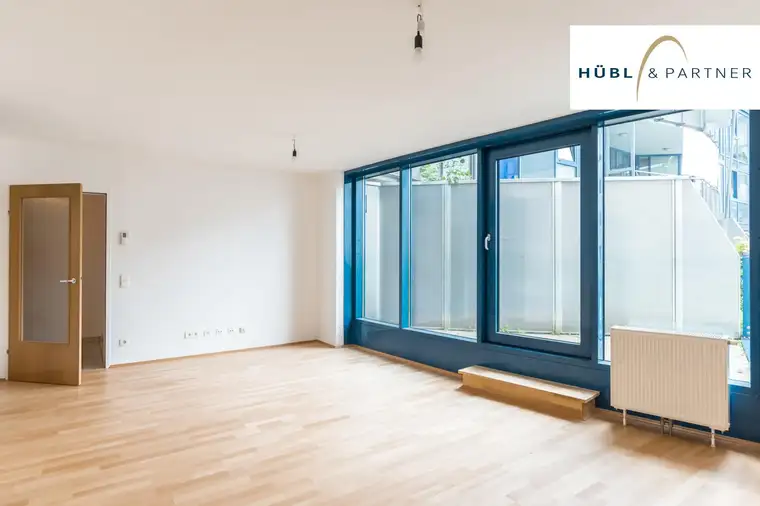3,8 % Mietrendite - vermietete 2-Zimmer Wohnung | Terrasse | Garage | Wellnesslandschaft | U1 Kagran