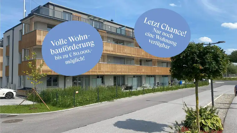 3 Zimmer Wohnung mit Balkon in Bürmoos