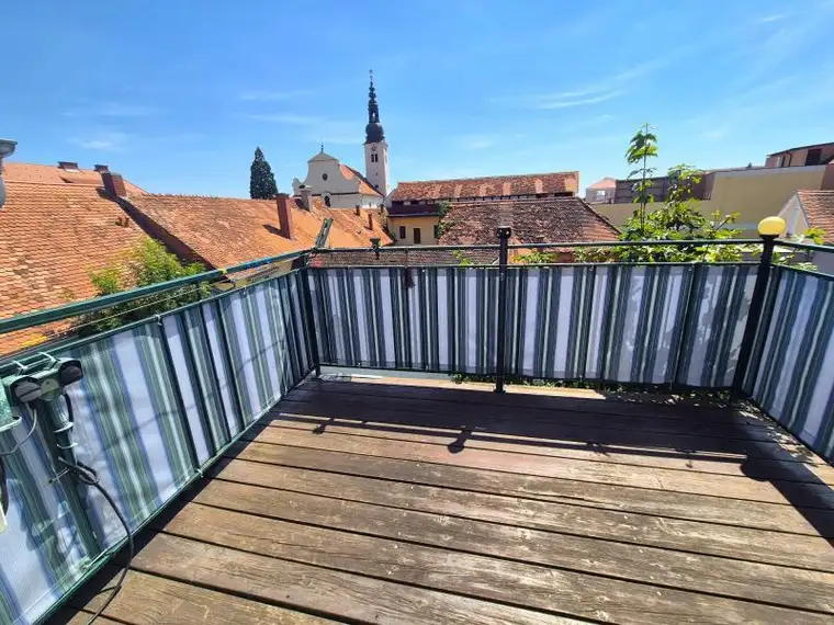 Geräumige Mietwohnung (47m²) mit Balkon in der Innenstadt von Fürstenfeld!
