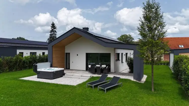 Weitblick Lodges - Elegantes Wohnen (77m²) mit Terrasse und Garten in der Thermenregion Bad Loipersdorf! 