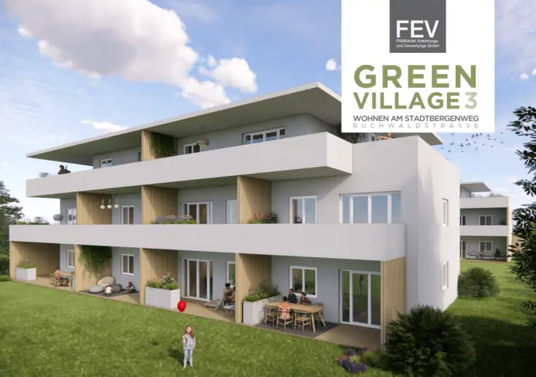 BAUSTART - Exklusive Eigentumswohnung (45m²) mit großer Terrasse und Eigengarten in Fürstenfeld! Provisionsfrei!