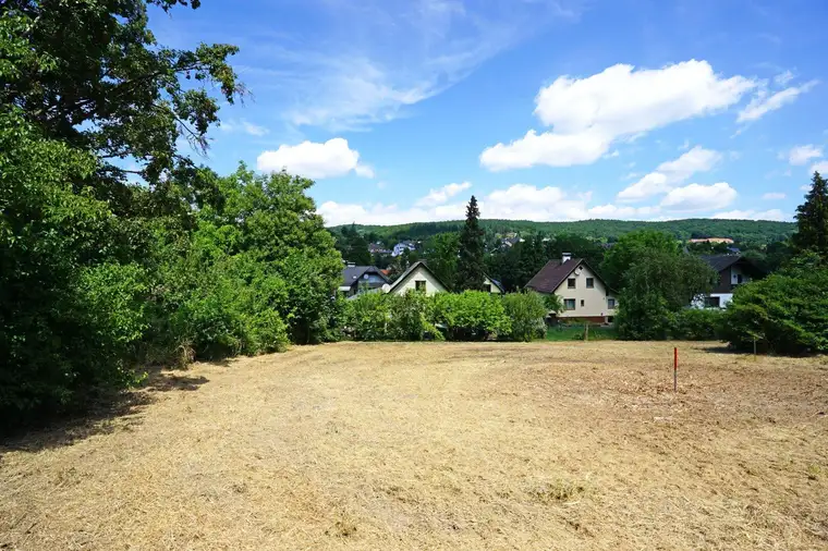 Baugrundstück mit Ausblick in zentraler Ruhelage in Pressbaum