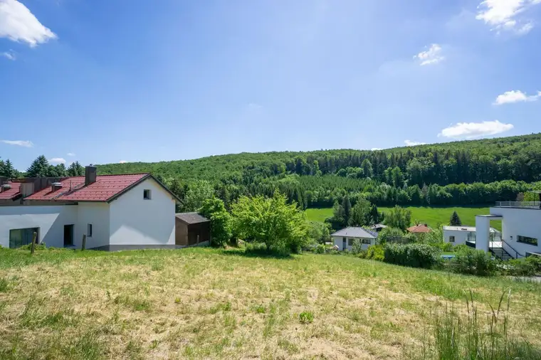 Pressbaum Kaiserbrunn – Großzügiges Baugrundstück in ruhiger Sonnenlage