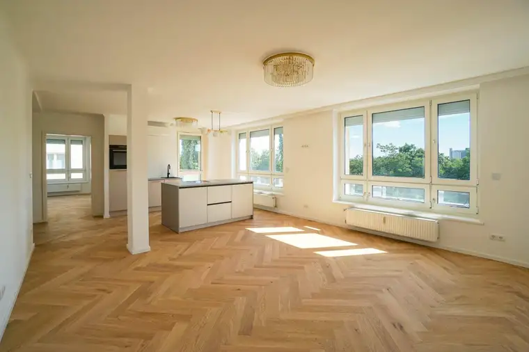 3-Zimmer-Residenz mit Balkon und spektakulärem Blick auf Schloss Belvedere und Stephansdom
