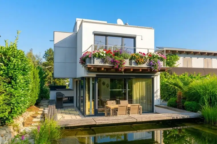 Ein Architektenhaus, das begeistert – Außergewöhnliches Juwel mit Fernblick am Schafberg