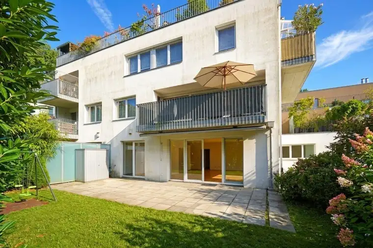 Ruhe und Natur pur: Exklusive Gartenwohnung am grünen Stadtrand