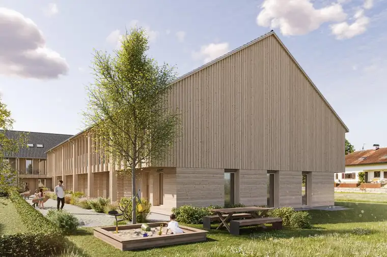 Exklusives Reihenendhaus mit großem Garten