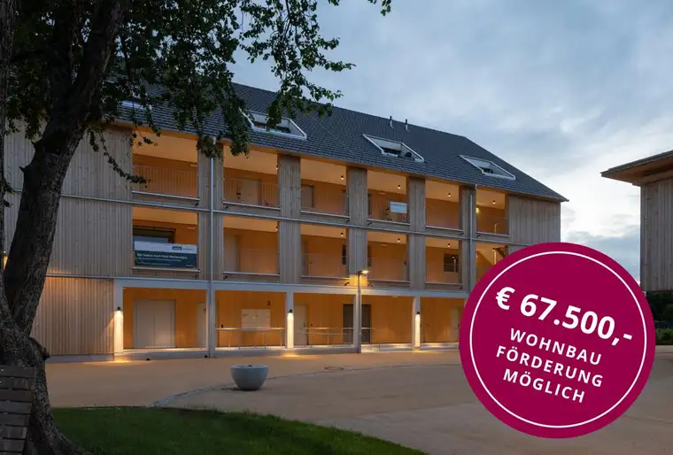 3-Zimmer-Wohnung mit Blick auf die Abendsonne
