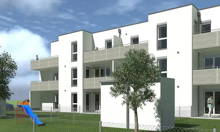 Asparn/Zaya. Top 8/9 Geförderte 4 Zimmer Wohnung | Dachterrasse | Miete mit Kaufrecht.