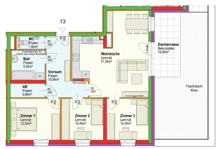Ternitz | gefördert | Miete mit Kaufoption | ca. 86 m²