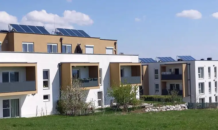 Obritzberg-Großrust. Geförderte 3 Zimmer Wohnung | Loggia | Miete mit Kaufoption.