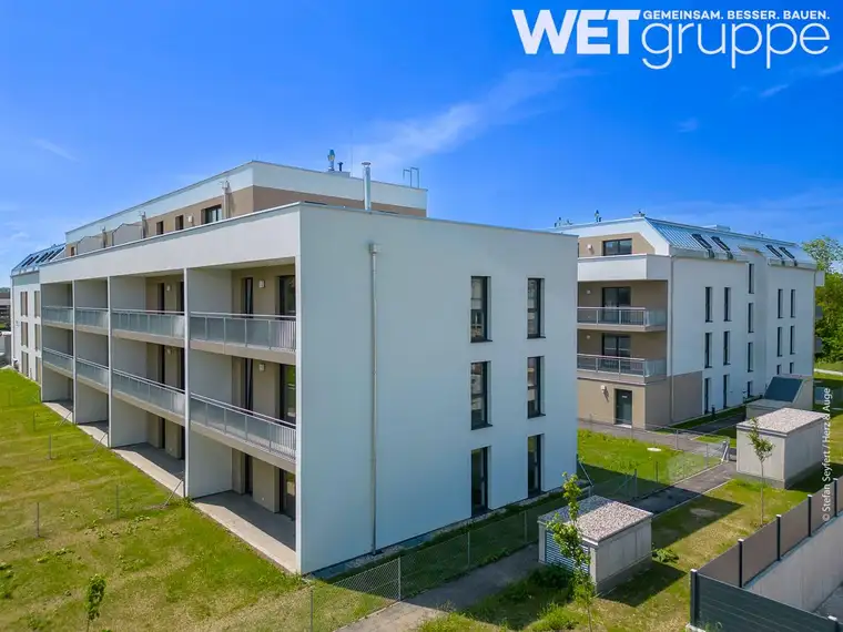 Wieselburg. Geförderte ET-Wohnung 59 m² | Euro 98.102,- | mtl. Kosten 323,- | 47 m² Garten.