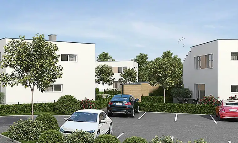 Amstetten. RH04 Ab 2023 | Gefördertes 4 Zimmer Reihenhaus | 67 m² Garten | Miete mit Kaufoption.