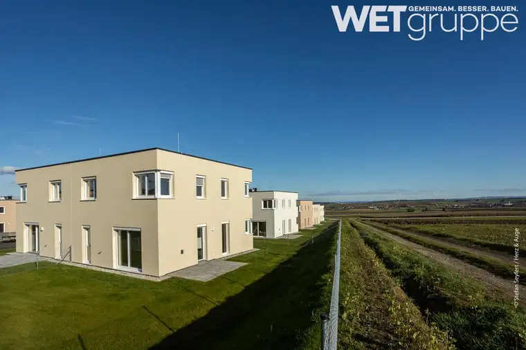 Großrust | Geförderte Doppelhaushälfte in Miete mit Kaufoption | Top 3/A | mit Keller und Garten
