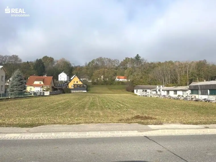 Bauland-Betriebsgebiet in Persenbeug-Gottsdorf