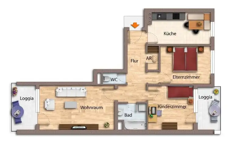 Wohnung in Kitzbühel - Gestalten Sie Ihr Zuhause