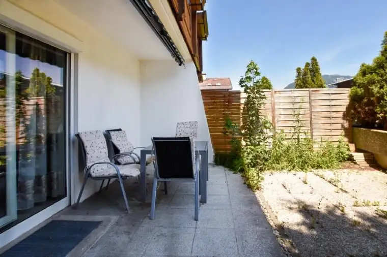 Nette Erdgeschosswohnung mit großer Terrasse in zentrumsnaher ruhiger Lage in St. Johann in Tirol