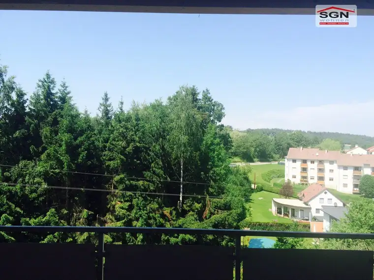 Wohnen im Luftkurort Gallspach - 3 Zimmer Wohnung mit traumhaften Balkon + Stundungsvariante+ Befristungsabschlag Laufzeit 5 Jahre