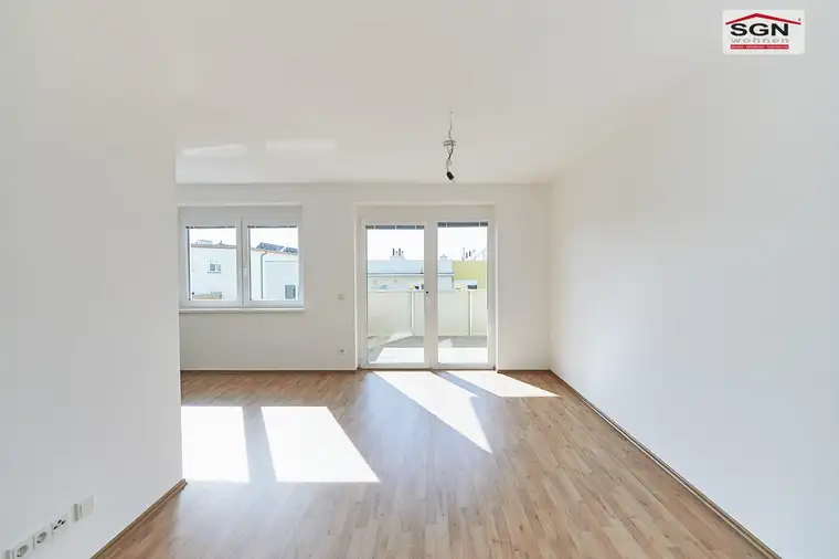 Heizkosten inkludiert! Gemütliche 2-Zimmer Genossenschaftswohnung Junges Wohnen in Seefeld-Kadolz mit Balkon und Stellplatz!