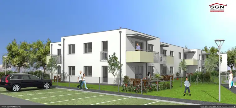 4-Zimmer-Wohnung mit Balkon &amp; Parkplatz in Wöllersdorf, 87,5 m²!