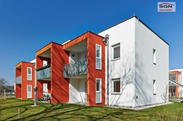 Betreutes Wohnen 2-Zimmer-Loggiawohnung im Herzen von Blumau-Neurißhof