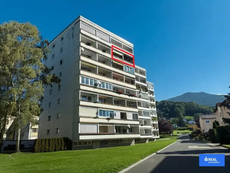Großzügige Eigentumswohnung mit traumhaftem Ausblick in Wolfsberg - Stadionbadstraße