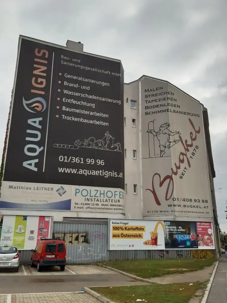 Werbefläche, Nähe Geiselbergstraßein 1110 Wien zu mieten