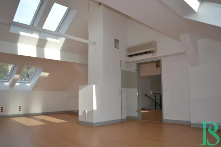 Exzellente Dachgeschosswohnung - Arbeiten in außergewöhnlichem Ambiente