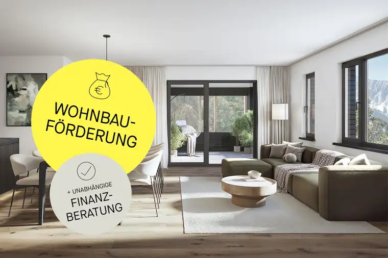 Zentral gelegene 2-Zimmer Terrassenwohnung in Schruns 