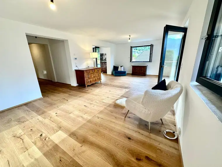 Neu errichtete Wohnung, Vermietung an Gäste erlaubt.