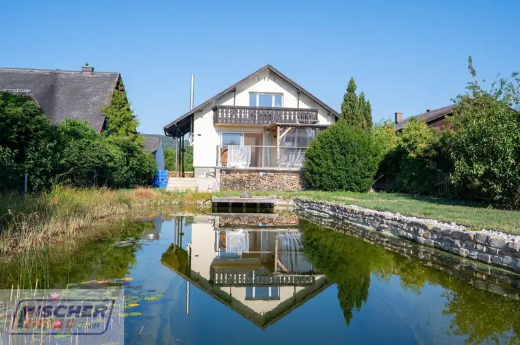 Einfamilienhaus mit Schwimmteich in Sooß/Baden!