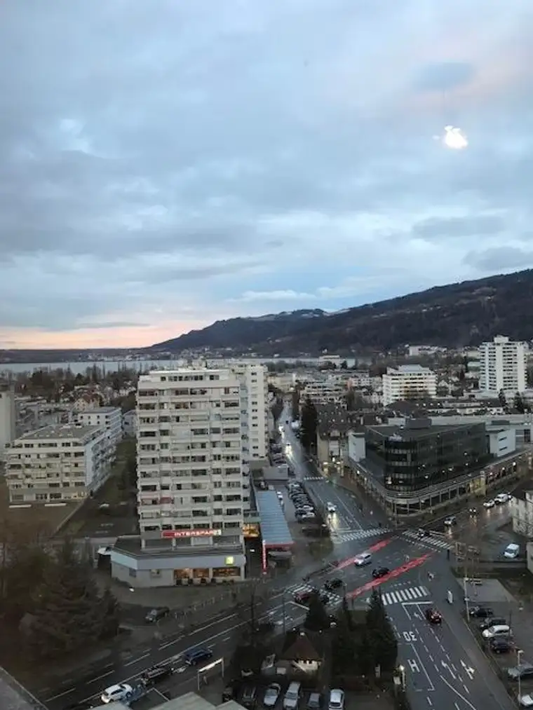 Über den Dächern von Bregenz ....