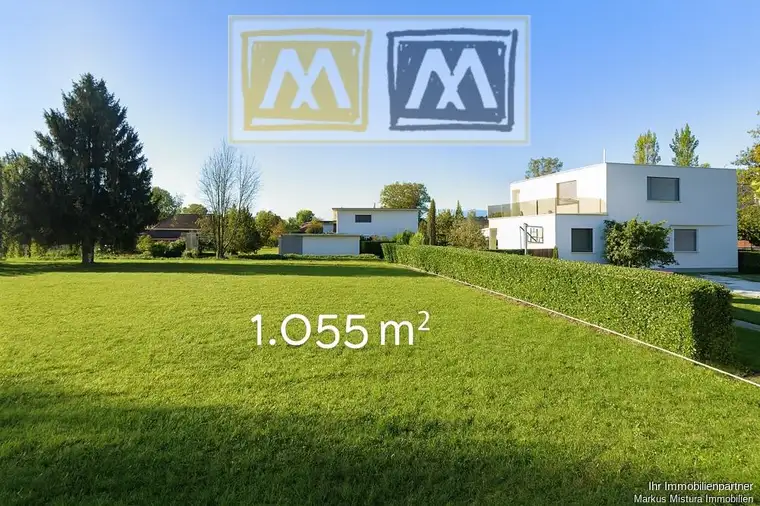 Traumgrund HARD im Grünen mit kleinem Bach