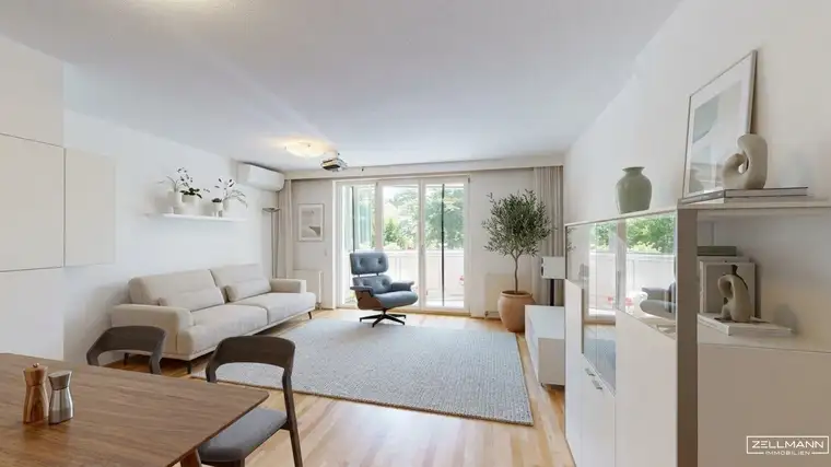 OBER ST VEIT | NATURNAHES REIHENHAUS IN ABSOLUTER GRÜNRUHELAGE – DIREKT AM LAINZER TIERGARTEN | ZELLMANN IMMOBILIEN