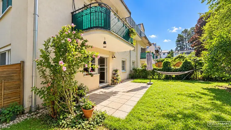 GARTENGLÜCK AM WIENERWALD! 116 m² Wohnkomfort, 166 m² Privatgarten &amp; Garage! | ZELLMANN IMMOBILIEN