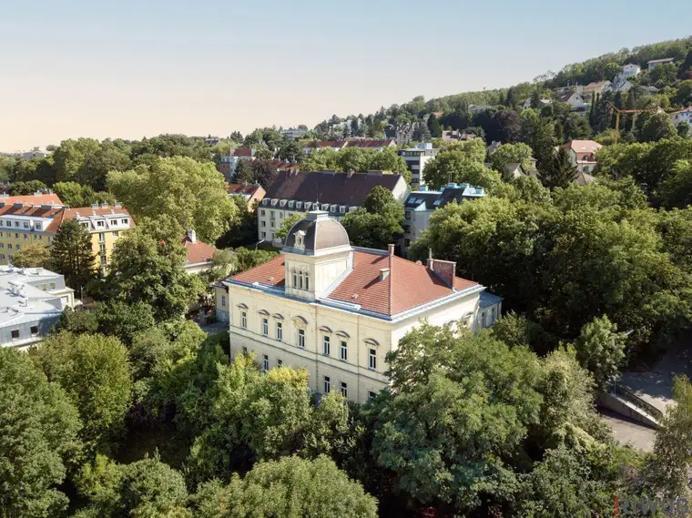 VILLA SEUTTER - freistehende, historische Villa mit Wientalblick &amp; 3.221m² Grund! 24 Zimmer &amp; über 900m² Bestandsfläche! Potenzial auf mehr als 2.500m² WNF