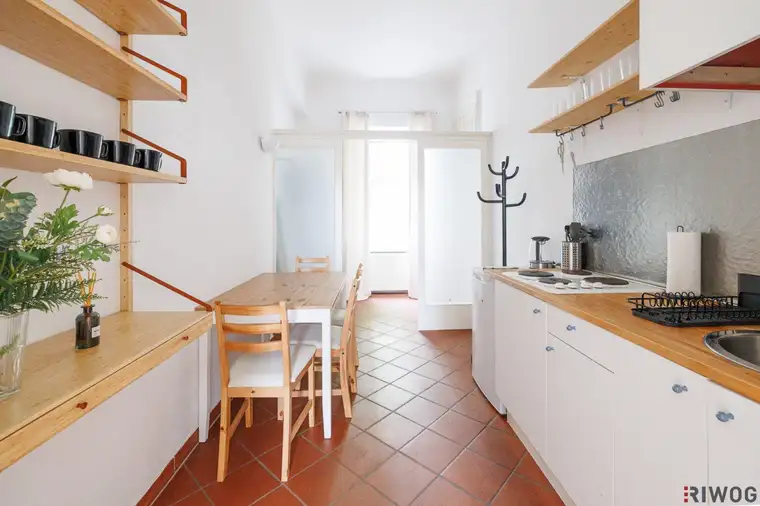 RETRO-CHIC II AIRBNB oder SELBST EINZIEHEN II KOMPLETT MÖBLIERT II ca. 5m² BALKON II SOFORT NUTZBAR II NÄHE U6/AKH/VOLKSOPER/WUK