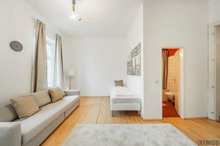 RETRO-CHIC II 2 ZIMMER ALTBAUWOHNUNG II 2. OG MIT LIFT II ca. 63m² EIGENGARTEN II AIRBNB oder SELBST EINZIEHEN II SOFORT NUTZBAR II NÄHE U6/AKH/VOLKSOPER/WUK