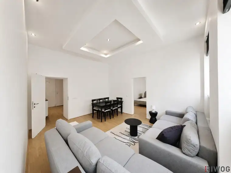 Saniertes Erdgeschossbüro | barrierefreier Zugang | 50m² mit 2 Zimmern | inkl. Einbauküche