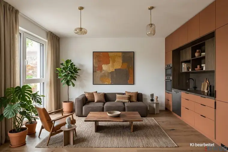 Erstbezug nach Errichtung | südseitige 2-Zimmerwohnung mit Balkon in ruhigen Innenhof | optionale Tiefgaragenplätze | Luftwärmepumpe