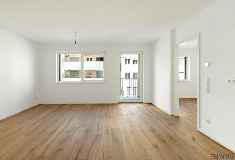 Erstbezug nach Errichtung | für Anleger oder Eigennutzer | 2 Zimmerwohnung mit Loggia | Luftwärmepumpe | optionaler Tiefgaragenplatz