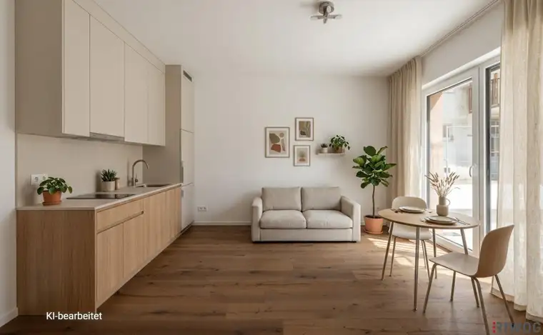 ERSTBEZUG nach Errichtung | 2 Zimmer-Gartenwohnung | südseitig | ruhiger Innenhof | Luftwärmepumpe | optionaler Tiefgaragenplatz