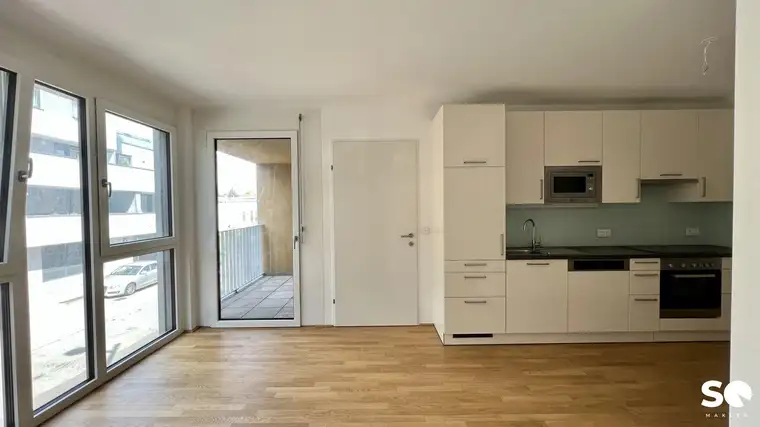 # SQ - PERFEKTE 2 ZIMMERWOHNUNG MIT LOGGIA - 1.ETAGE - 1100 WIEN - FH NÄHE - BEFRISTET VERMIETET BIS 14.12.2026