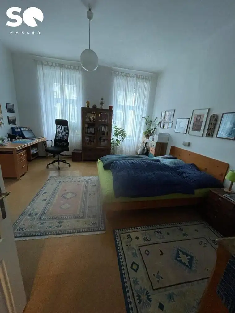 #SQ -UNBEFRISTET VERMIETET ALTBAUWOHNUNG IN TOPLAGE NÄHE WESTBAHNHOF UND MARIAHILFERSTRASSE