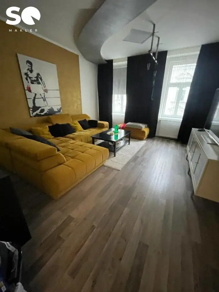#SQ -UNBEFRISTET VERMIETET ALTBAUWOHNUNG IN TOPLAGE NÄHE WESTBAHNHOF UND MARIAHILFERSTRASSE