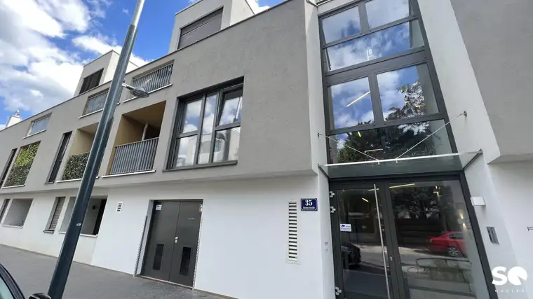 # SQ - NEUBAUWOHNUNG - 2 ZIMMER im EG MIT LOGGIA - BEFRISTET VERMIETET BIS 14.09.2028 - TOP 23