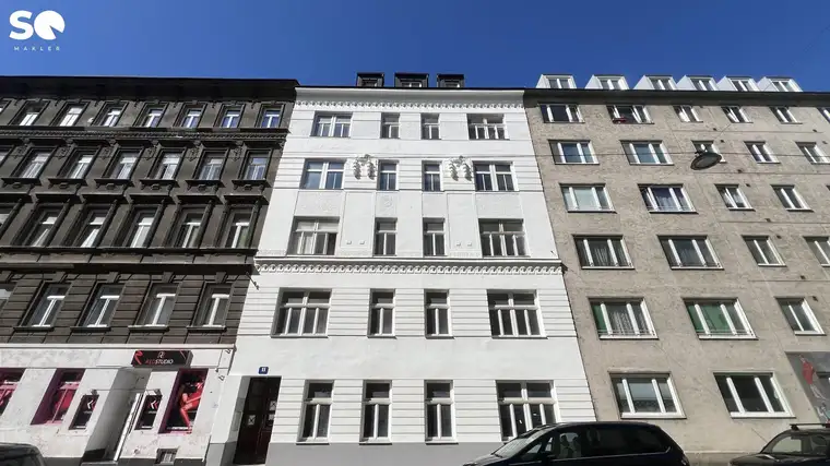 # SQ - CHARMANTE 2 ZIMMER WOHNUNG MIT TERRASSE UND GARTEN IN HOFRUHELAGE - ZENTRALER &amp; RUHIGE GELEGEN IN BRIGITTENAU - AIRBNB VERMIETUNG MÖGLICH