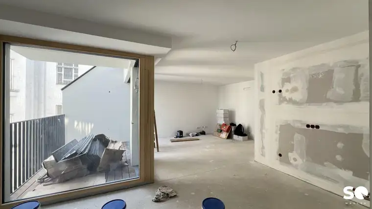 # SQ - EXKLUSIVE DACHGESCHOSSWOHNUNG IN 1030 WIEN - SEIDLGASSE - 2 ZIMMER und TERRASSE - TOP 10