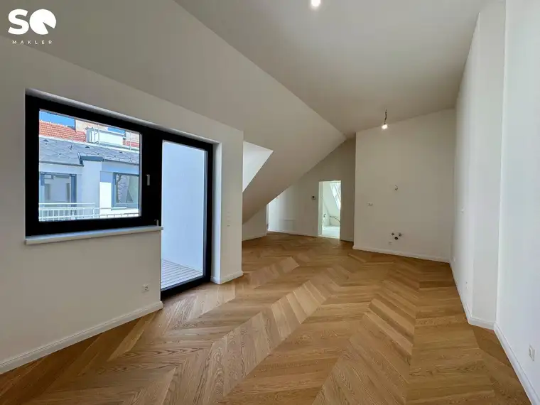 #SQ - ERSTBEZUG NÄHE SCHÖNBRUNN! STILVOLLE DACHGESCHOSSWOHNUNG MIT 2 TERRASSEN
