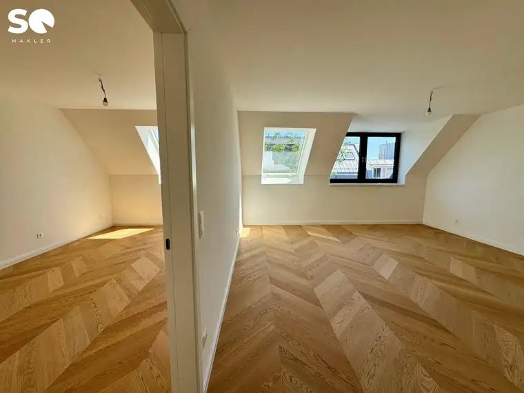 #SQ - ERSTBEZUG: LICHTDURCHFLUTETE 3-ZIMMER-DACHGESCHOSSWOHNUNG NÄHE SCHÖNBRUNN